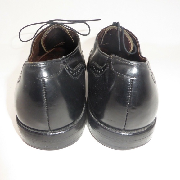 ALLEN EDMONDS Comb Cap Toe Oxford USA Made Leather main image 4